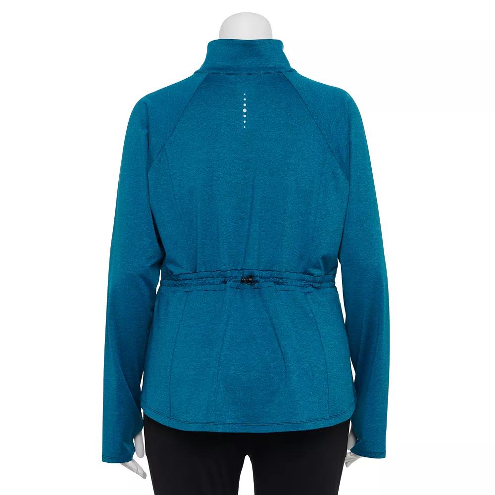 Plus Size Tek Gear® Quarter-Zip Performance Jacket 4 Plus Size Tek Gear® Quarter-Zip Performance Jacket - Image 2