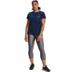 Women's Under Armour Freedom Veterans Day Banner Crewneck Tee -Adidas shop 5011932 ALT2