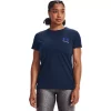 Women's Under Armour Freedom Veterans Day Banner Crewneck Tee