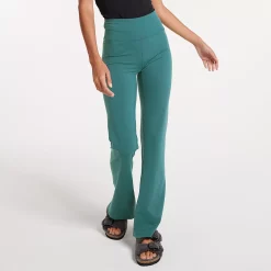 Women's FLX Affirmation High-Waisted Flare-Leg Pants -Adidas shop 5015153 Claremont Green