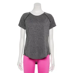 Women's Tek Gear® Performance Core Crewneck Tee -Adidas shop 5015168 Charcoal