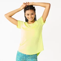 Women's Tek Gear® Performance Core Crewneck Tee -Adidas shop 5015168 Real Lemon