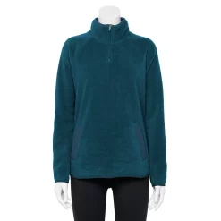 Women's Tek Gear® Microfleece Quarter-Zip Pullover -Adidas shop 5015188 Moondance