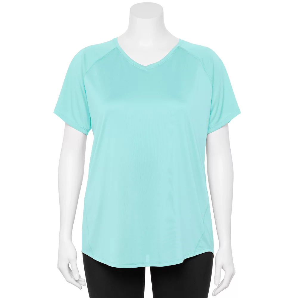Plus Size Tek Gear® Performance Core V-Neck Tee 11 Plus Size Tek Gear® Performance Core V-Neck Tee - Image 9