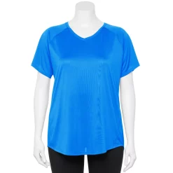 Plus Size Tek Gear® Performance Core V-Neck Tee 18 Plus Size Tek Gear® Performance Core V-Neck Tee -Adidas shop 5016444 Beyond Blue