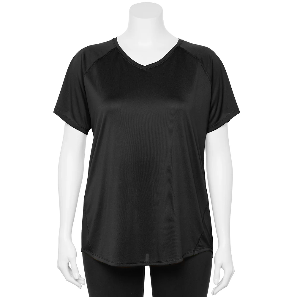 Plus Size Tek Gear® Performance Core V-Neck Tee 12 Plus Size Tek Gear® Performance Core V-Neck Tee - Image 10
