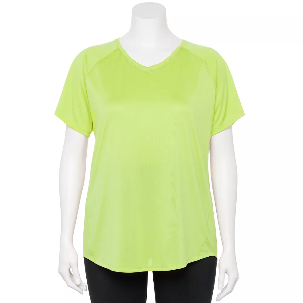Plus Size Tek Gear® Performance Core V-Neck Tee 3 Plus Size Tek Gear® Performance Core V-Neck Tee