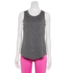 Women's Tek Gear® Core Crewneck Tank -Adidas shop 5019963 Charcoal