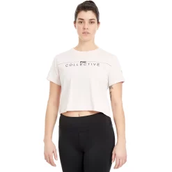 Women's PSK Collective Logo Crop Tee -Adidas shop 5023432 Blush
