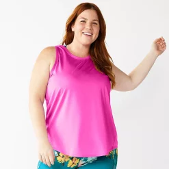 Plus Size Tek Gear® Performance Core Tank 17 Plus Size Tek Gear® Performance Core Tank -Adidas shop 5025837 Fuchsia Cashmere