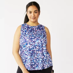 Plus Size Tek Gear® Performance Core Tank 22 Plus Size Tek Gear® Performance Core Tank -Adidas shop 5025837 Navy Dye Dot