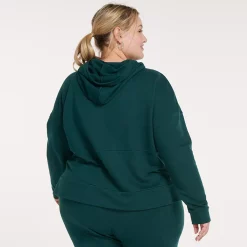 Plus Size FLX Embrace Popover Hoodie -Adidas shop 5028305 ALT