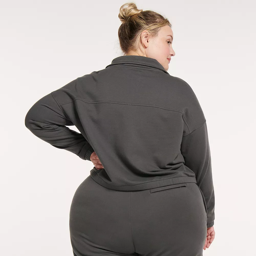 Plus Size FLX Embrace Quarter-Zip Sweatshirt 4 Plus Size FLX Embrace Quarter-Zip Sweatshirt - Image 2