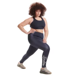 Plus Size Spalding High-Shine Leggings -Adidas shop 5047162 ALT4