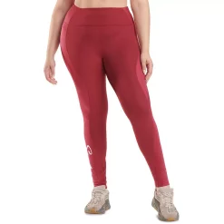 Plus Size Spalding High-Shine Leggings -Adidas shop 5047162 Red Plum