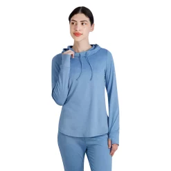 Women's Gaiam Movement Hoodie -Adidas shop 5069715 Blue Shadow