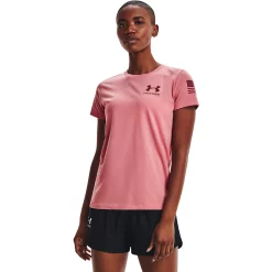 Women's Under Armour Freedom Veterans Day Flag Tee -Adidas shop 5094326 ALT