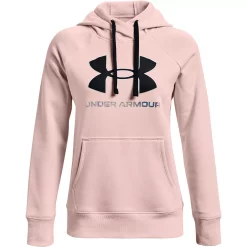 Women's Under Armour Rival Fleece Logo Hoodie -Adidas shop 5108467 ALT4
