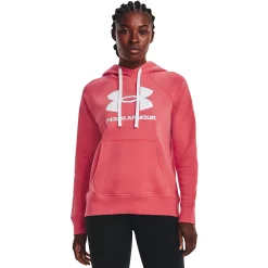Women's Under Armour Rival Fleece Logo Hoodie -Adidas shop 5108467 Calypso
