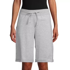 Women's Hanes® French-Terry Bermuda Shorts
