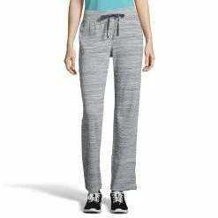 Women's Hanes® Drawcord French Terry Pants -Adidas shop 5114284 Navy Spacedye