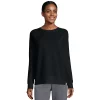 Women's Hanes® Luxe Collection Lightweight Fleece Sweatshirt