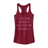 Juniors' Snuggle Struggle Graphic Tank -Adidas shop 5116457