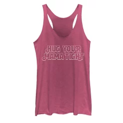 Juniors' Hug Your Mama Tight Graphic Tank