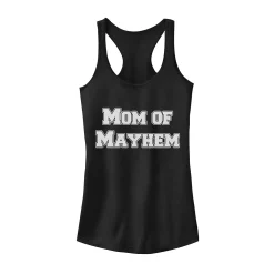 Juniors' Mom Of Mayhem Graphic Tank