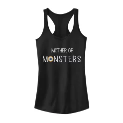 Juniors' Mother Of Monsters Eyeball Graphic Tank