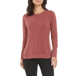 Women's Danskin Tulip-Hem Pullover -Adidas shop 5117791 Cider