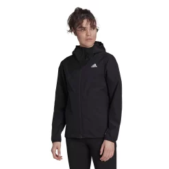 Women's adidas Essential Hooded Rain Jacket -Adidas shop 5122738 Black