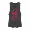 Disney's Maleficent Juniors' Mistress Of Evil Maleficent Stamp Muscle Tank -Adidas shop 5124154