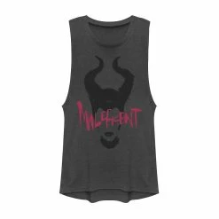 Disney's Maleficent Juniors' Mistress Of Evil Silhouette Muscle Tank