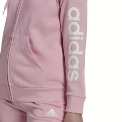 Women's adidas Essentials Logo Full-Zip Hoodie -Adidas shop 5125881 ALT3