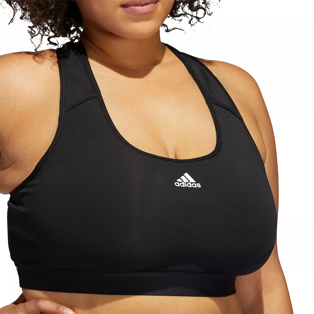 Plus Size adidas Powerreact Training Medium-Support Sports Bra 12 Plus Size adidas Powerreact Training Medium-Support Sports Bra - Image 10