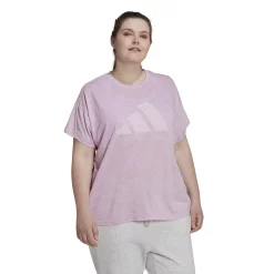 Plus Size adidas Winners Graphic Tee -Adidas shop 5127697 Bliss Lilac