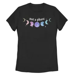 Junior's Nots a Phase Moon Phases Tee
