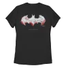 Juniors' DC Fandome Batman Watercolor Logo Graphic Tee -Adidas shop 5136014
