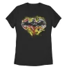 Juniors' DC Fandome Batman Paint Logo Graphic Tee -Adidas shop 5136033