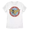 Juniors' DC Fandome Wonder Woman Silhouette Logo Graphic Tee