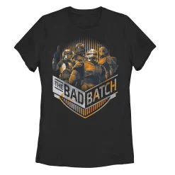 Juniors' Star Wars The Bad Batch Logo Graphic Tee