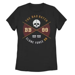 Juniors' Star Wars The Bad Batch BB 99 V2 Logo Graphic Tee