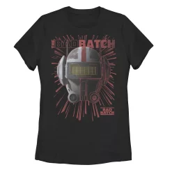 Juniors' Star Wars The Bad Batch Tech Big Face Graphic Tee