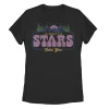 Juniors' "Go Where The Stars Take You" Retro Stamp Tee