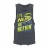 Juniors' Nerf It's Nerf Or Nothin' Muscle Tank Top -Adidas shop 5138192
