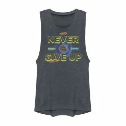 Juniors' Nerf "Never Give Up" Muscle Tank Top