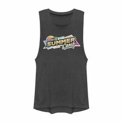 Juniors' Nerf Summer Camp 90's Style Logo Muscle Tank Top