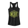 Juniors' Nerf Nation Est 1969 Neon Badge Tank Top
