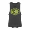 Juniors' Nerf Nation Est 1969 Neon Badge Muscle Tank Top